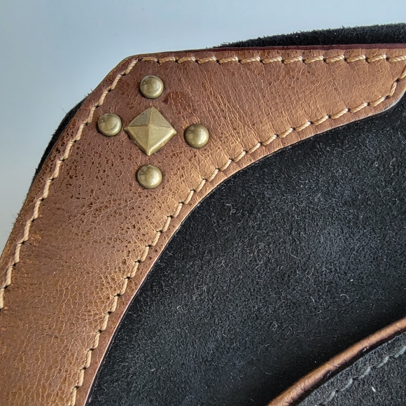 Couture Donald J Pliner Suede Leather Handbag Made in the Mountains of Italy - Picture 16 of 16